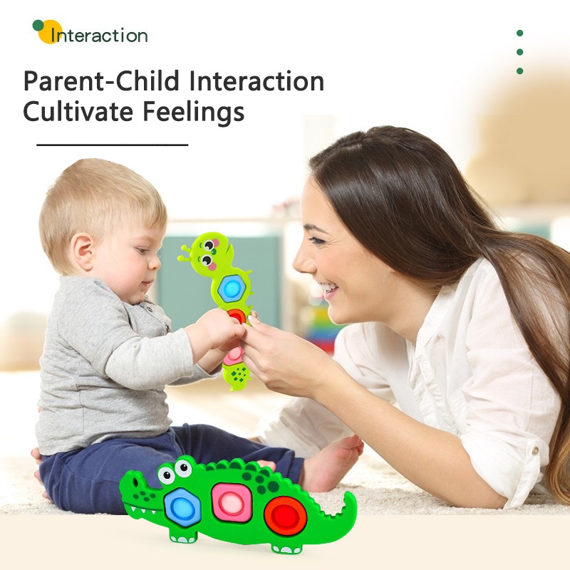 Set 3 Đồ Chơi Thổi Bong Bóng Gắn Ngón Tay Giúp Giảm Căng Thẳng