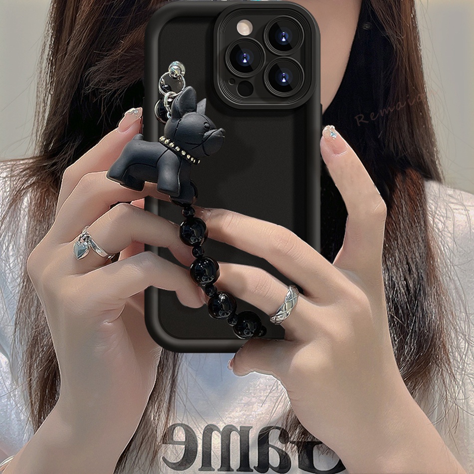 Ốp Điện Thoại Silicon Mềm Hình Chú Chó 3d Cho iphone 11 12 13 14 15 pro max plus 11pro 13pro 6 6s 7 8 plus x xr xs max 14pro 15pro