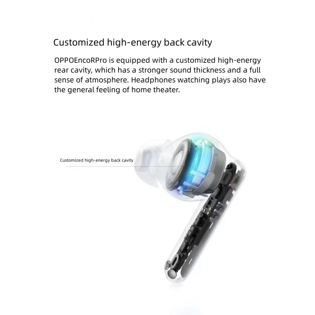 OPPO Enco R Pro Wireless noise reduction sports game headphones