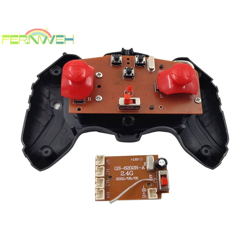 Bảng Mạch Điều Khiển Từ Xa 2.4g Bảy Kênh Dạng Trượt Và rotag Cho Xe Hơi