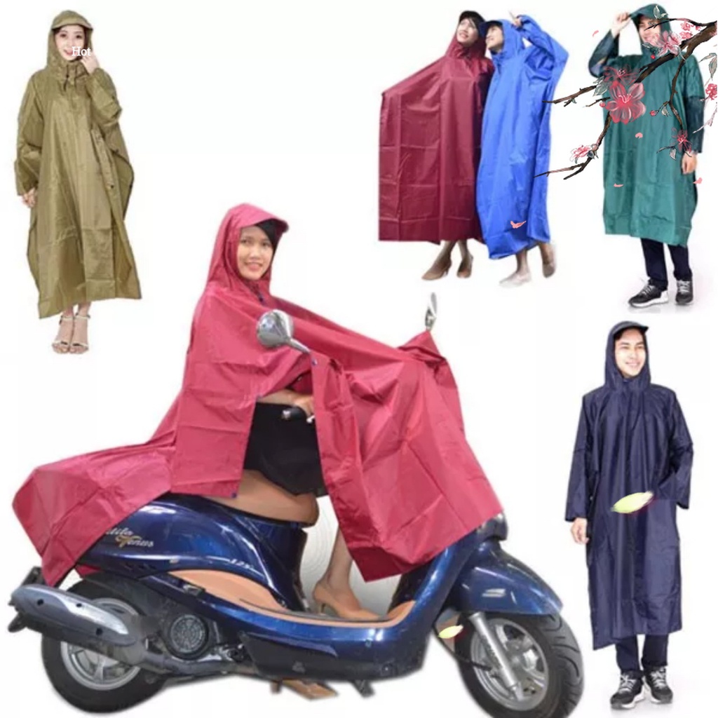 Áo mưa cánh dơi 1m4 vải dù cao cấp