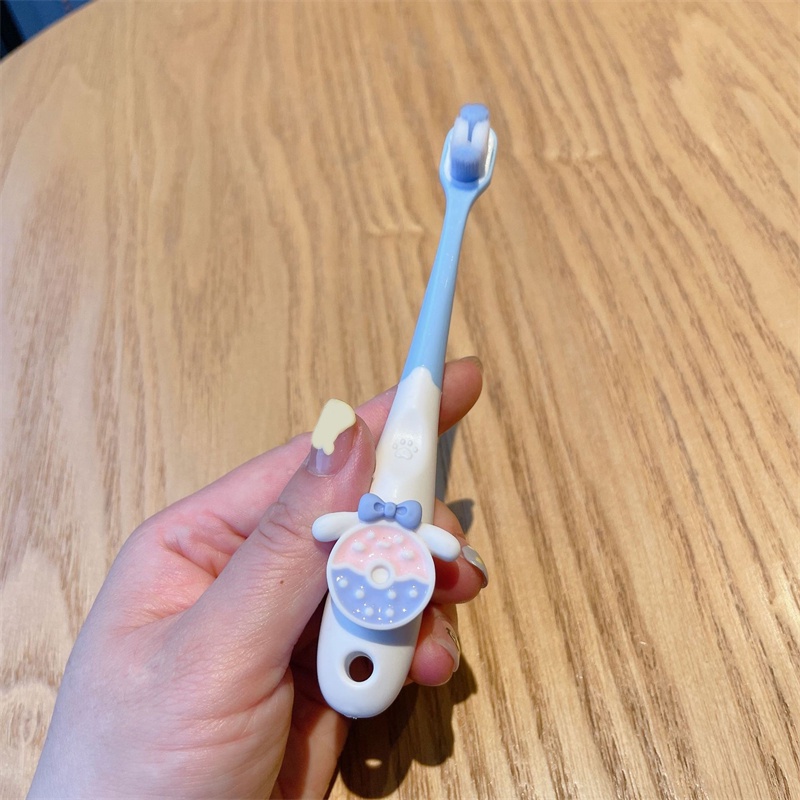 Bàn Chải Đánh Răng sanrio Kiểu Dáng Hoạt Hình Dễ Thương An Toàn Cho Sức Khỏe &amp; Bàn Chải Đánh Răng Và Bàn Chải Đánh Răng Lông Mềm Nhiều Màu Vui Nhộn Cho Bé