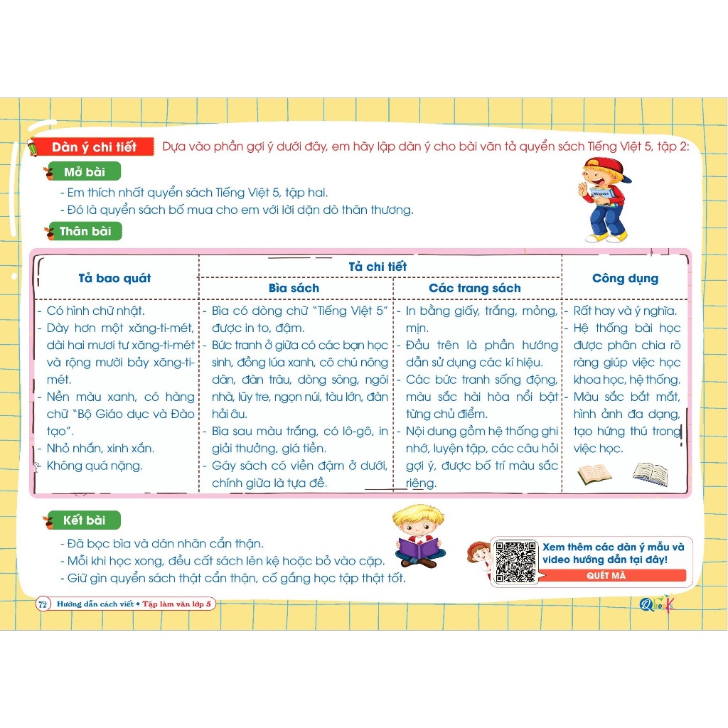 Sách Hướng dẫn cách viết TẬP LÀM VĂN Lớp 5 - Cả năm  - Bản Quyền