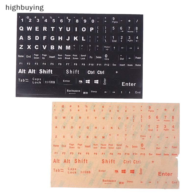 Miếng Dán Trang Trí Bàn Phím 120 Phím Chống Thấm Nước Chất Lượng Cao Mới