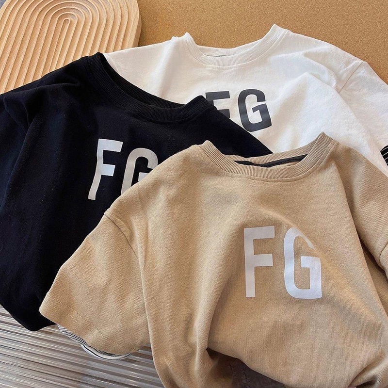 Áo Thun cotton Giả Hai Lớp Tay Dài Màu Trơn In Chữ Thời Trang Mùa Thu Hàng Mới Dành Cho Trẻ Em