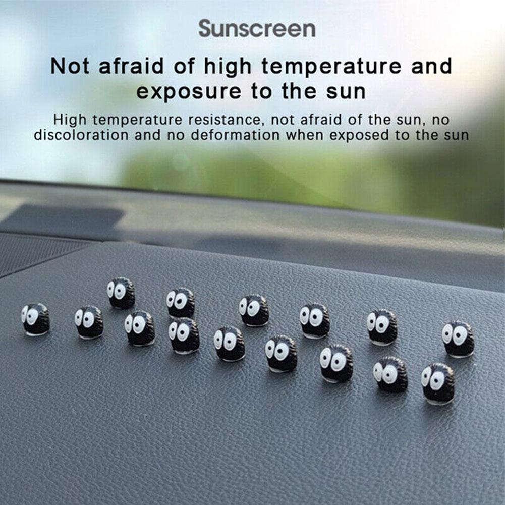 Miếng Dán Màu Đen Nhỏ Trang Trí Bảng Điều Khiển Trung Tâm Xe Hơi l9g9