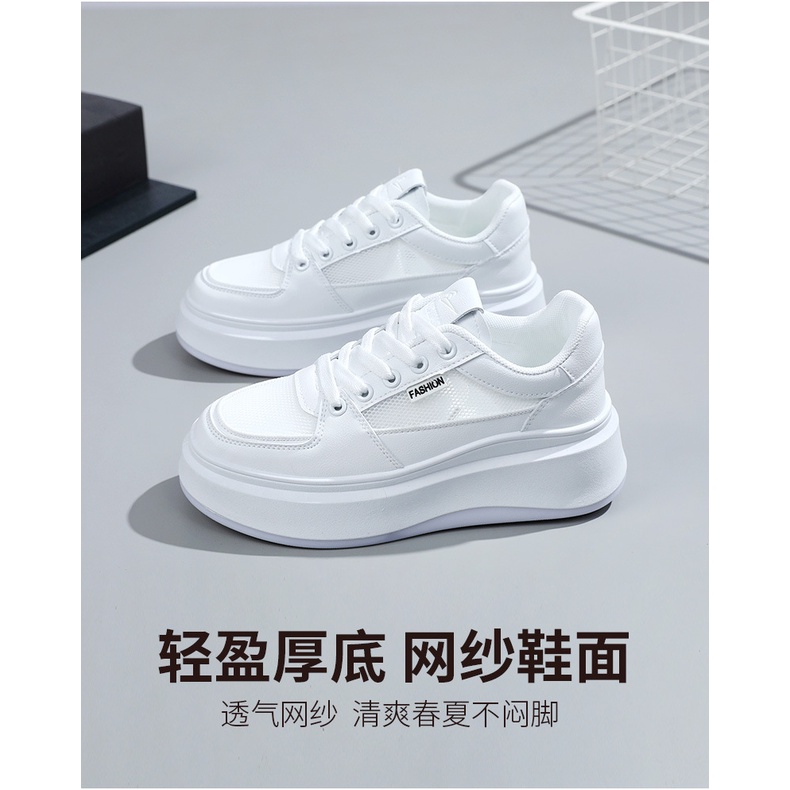 Giày Thể Thao Trắng Phong Cách Mới sh701 2023 Dễ Phối Đồ Hợp Thời Trang Xuân Hè Cho Nữ