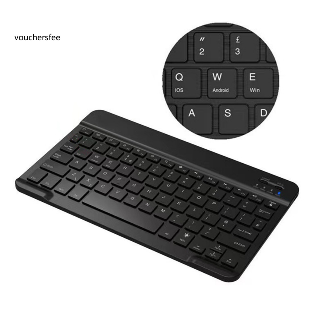 Bàn Phím bluetooth Không Dây Nhiều Màu Sắc Công Thái Học Phím Ngắn Dài Giàu Có Từ Tính Cho Máy Tính Bảng / Điện Thoại / Máy Tính Bảng / Máy Tính Bảng
