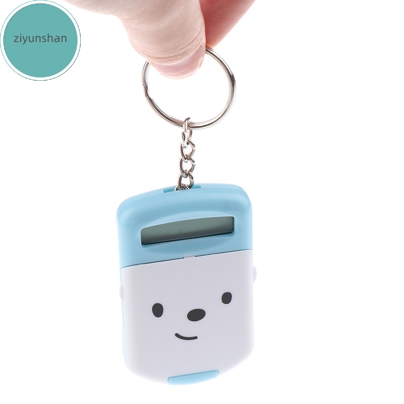 Ziyunshan Máy Tính Bỏ Túi mini Dễ Thương Có Nắp Và Móc Khóa Sáng Tạo Dùng Trong Trường Tiểu Học / Văn Phòng vn