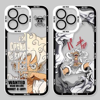 Ốp Lưng Cho iPhone 16 15 14 13 12 11 Pro Max 16E XS X XR SE 2020 7 8 14 15 Plus Mềm Hoạt Hình Nổi Tiếng O-One Piece Anime Silicone Trong Suốt Chống Sốc