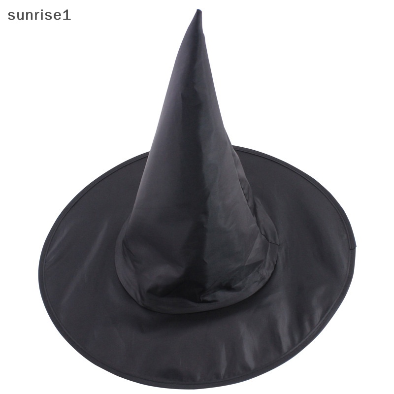 Mũ Phù Thủy Màu Đen Hóa Trang sunrise1 Dịp halloween