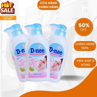 Nước rửa bình sữa & rau quả D-nee 500ml , Nước xúc bình sữa , bình nước cho bé ..