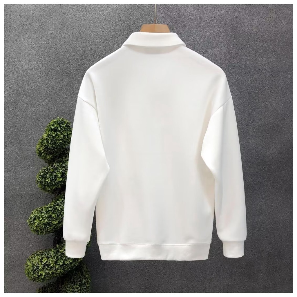 Áo Thun polo Tay Dài Phong Cách Đường Phố Thời Trang Xuân Thu 2023 Mới Cho Nam