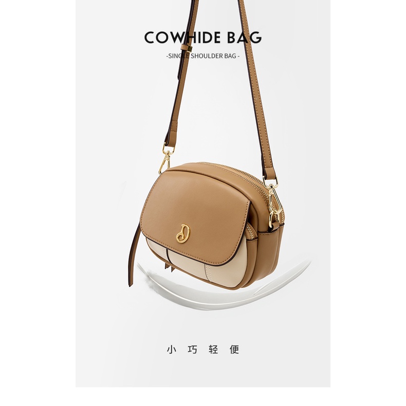 Túi Đeo Chéo mini Bằng Da Bò Thật Thời Trang Mùa Hè Cho Nữ