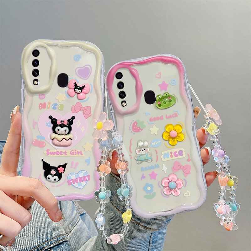 Ốp lưng samsung a20s Dễ Thương Ốp Điện Thoại Chống Sốc Hình Búp Bê Hoạt Hình 3d Thời Trang Cho samsung a20s