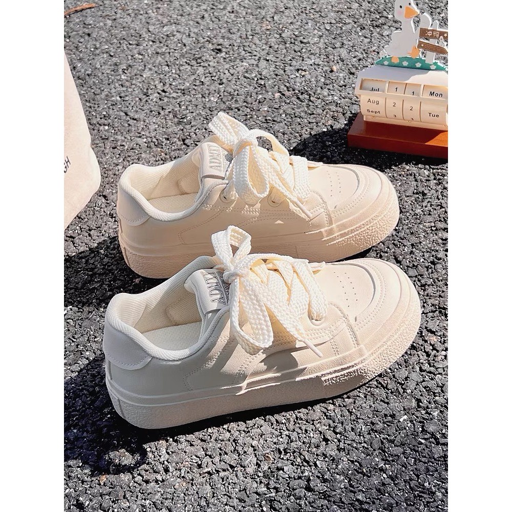 Giày thể thao nữ ADXY tăng chiều cao chất da đế sần 4cm