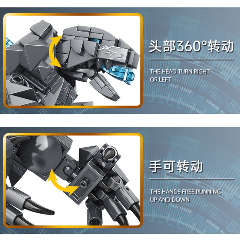 Đồ Chơi Mô Hình lego Khủng Long godzilla Độc Đáo