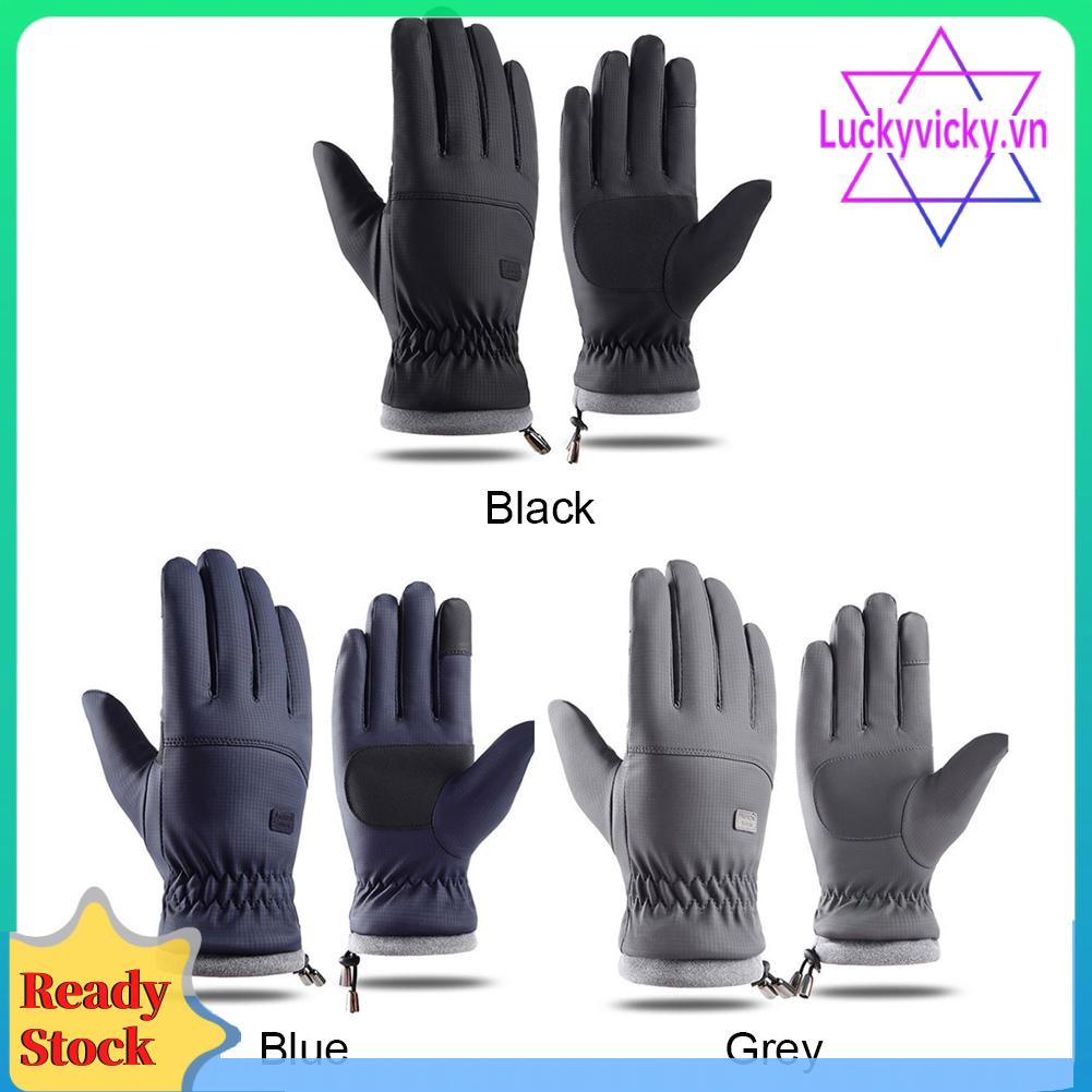 Găng Tay Thể Thao Dây Rút Ấm Áp Dùng Khi Lái Xe / Chạy Bộ Đường Dài