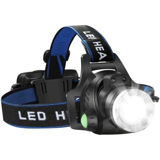 Đèn pin đầu, pin 2 * 18650, đèn pha sạc usb, cảm biến chuyển động, đèn pin led siêu sáng, đèn pin không thấm nước, đèn câu cá, đèn pha di động cắm trại