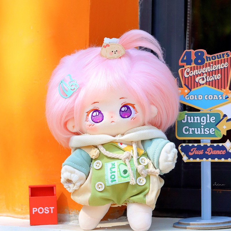 Bộ Đồ Gồm Áo sweater cotton + Quần Dài 20cm Thời Trang Dành Cho Búp Bê