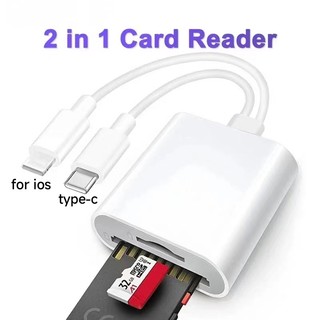Đầu Đọc Thẻ Nhớ sd tf 2 Trong 1 Cho xiaomi realme ios 16 15 14 13 android