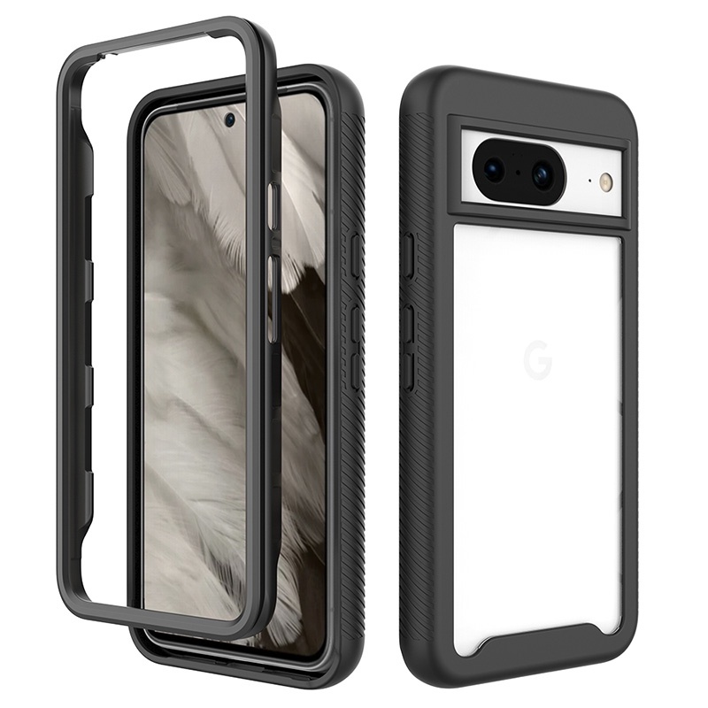 Dành cho Google Pixel 8 / 8 Pro / 7 / 7a / 7 Pro / 6 / 6a / 6 Pro Full Body Clear Bumper Hybrid Armo