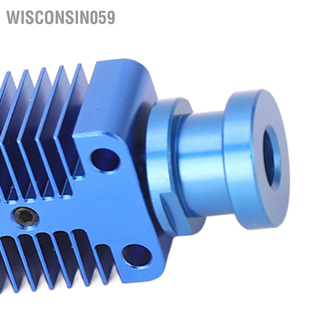 Wisconsin059 3D Máy In Đùn Hotend Bộ 24V 48W Đầu 0.4mm 0.6mm Thép Cứng Phun cho Ender 3