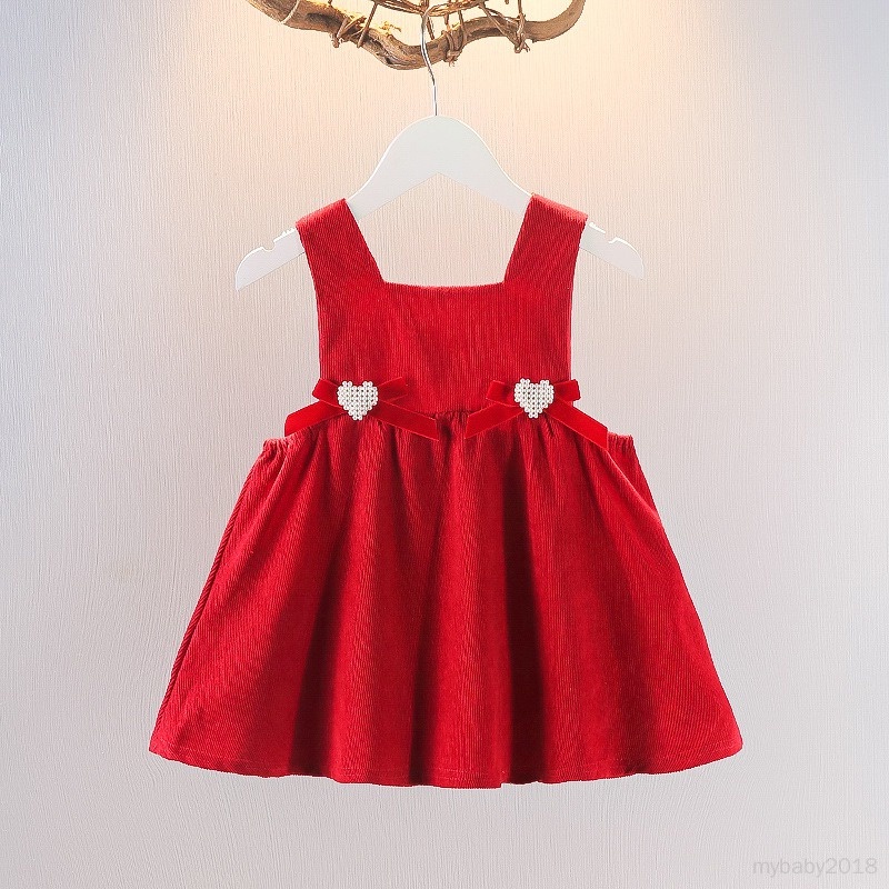 Set Đồ 2 Món Gồm Áo cotton Tay Phồng + Váy Yếm Cho Bé Gái