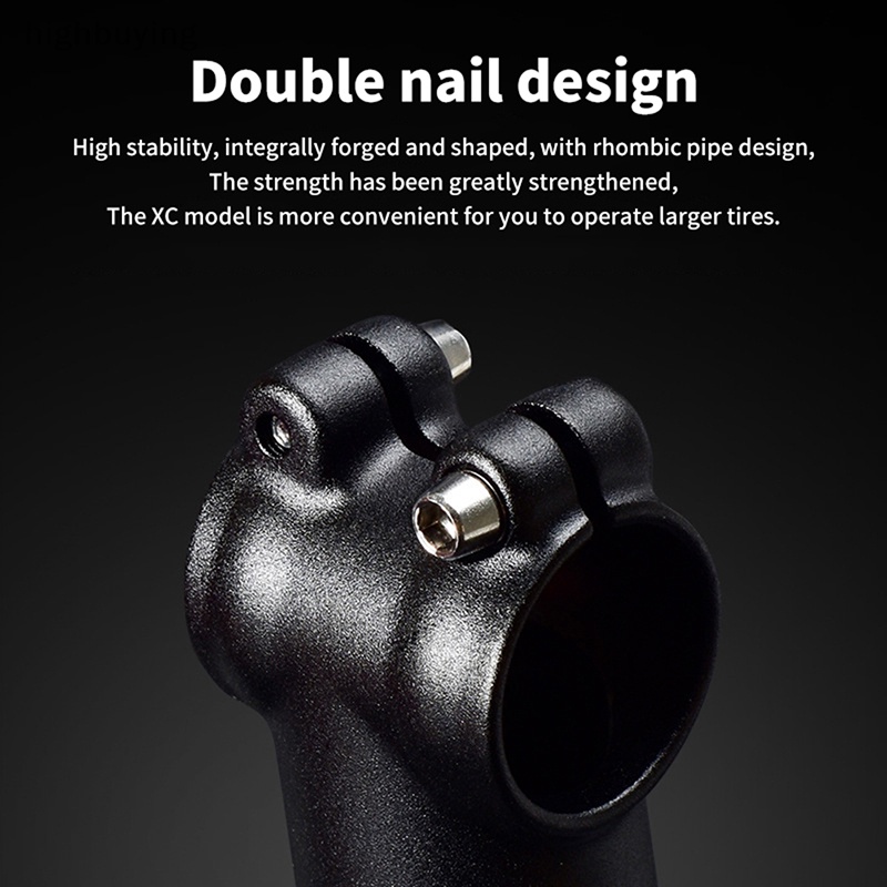 Trục Ghi Đông Xe Đạp Leo Núi Siêu Nhẹ 31.8mm 7 Độ 45 55 65 70 80 90 100 110mm Mới