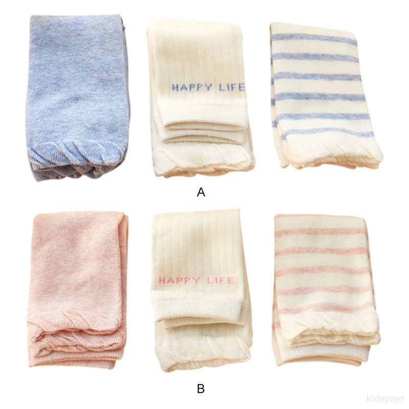 Set 3 Đôi Tất Giữ Ấm Chân Cho Bé