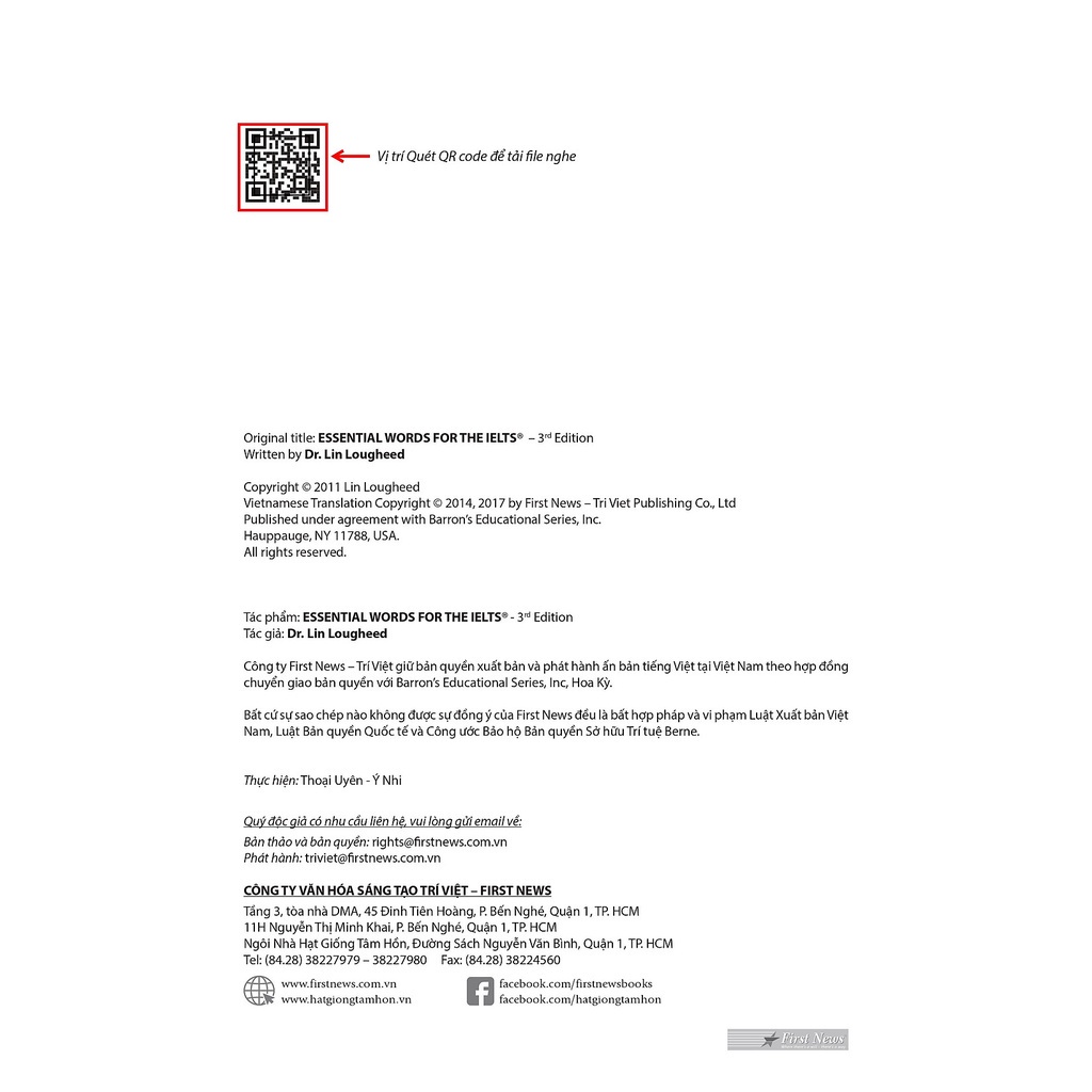 Sách - BARRON'S ESSENTIAL WORDS FOR THE IELTS