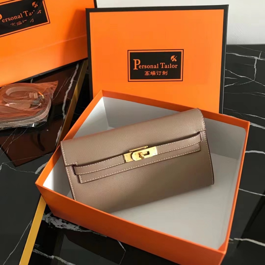 Ví Da Bò Cầm Tay Dáng Dài Có Dây Đeo Vai Thời Trang Cho Nữ777777