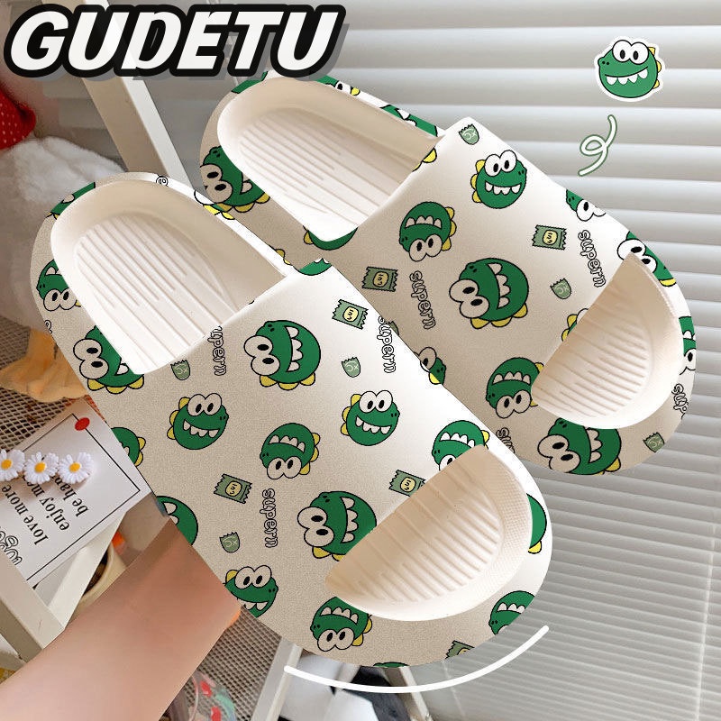 GUDETUDép Của Phụ Nữ Gudetama. Dép Xỏ Ngón Đi Trong Nhà / Ngoài Trời Dễ Thương Thời Trang Mùa Hè Dép Xỏ Ngón Đi Trong Nhà Đế Mềm Dành Cho Cặp Đôi Dép Đi Trong Nhà Tắm Im Lặng.