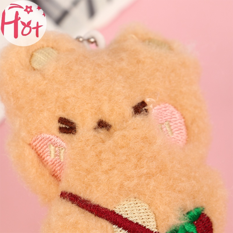 Jr Móc Khóa Gấu Bông mini Dễ Thương