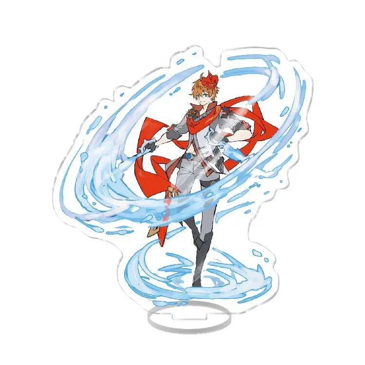 Mô hình Standee Anime Genshin Impact Scaramouche Zhongli Hutao Xiao Kaeya zxc Phụ kiện trang trí để bàn góc học tập