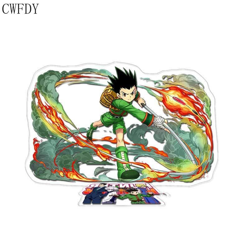 Mô hình Standee Anime Hunter X Hunter Acrylic Stand Model Hisoka Killua Gon Freecss Desk Decor Plate Action Figure 15cm