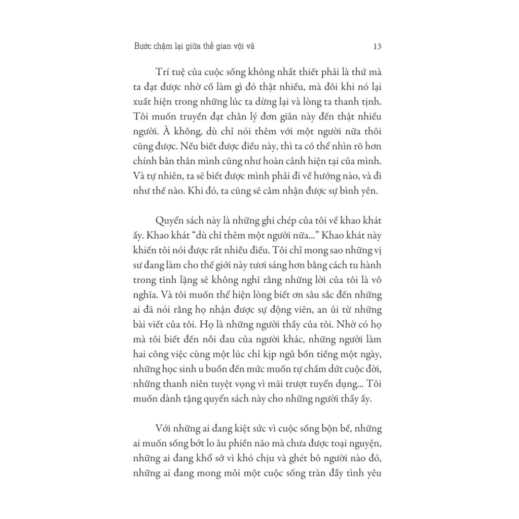 Sách - Bước chậm lại giữa thế gian vội vã - Nhã Nam