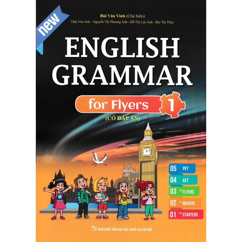 Sách - Combo English Grammar For Flyers 1 + 2   - MT