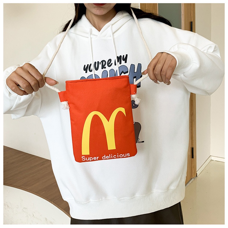 Túi Đeo Chéo Đựng Điện Thoại Siêu Nhẹ Họa Tiết Mcdonald 'S 2023