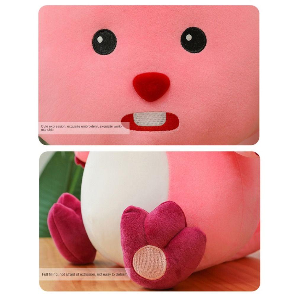 Mmluck loopy beaver Thú Nhồi Bông Màu Hồng Hoạt Hình Dễ Thương Dành Cho Trẻ Em