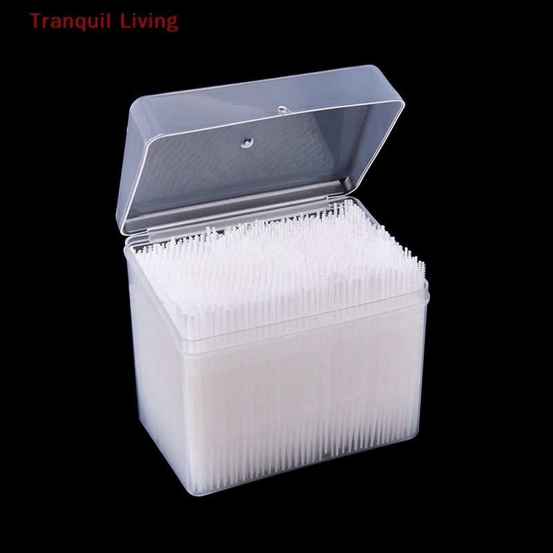 Set 1100 Bàn Chải Nhựa Vệ Sinh Răng Miệng 2 Chiều