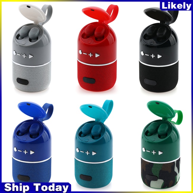 Loa Không Dây mini tg805 2 Trong 1 Hình Đôi Môi Trang Trí Nhà Cửa