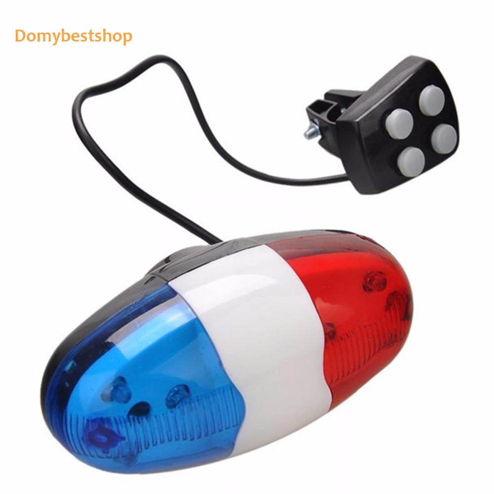 Đèn led Cảnh Báo 6 Bóng Gắn Phía Trước Xe Đạp