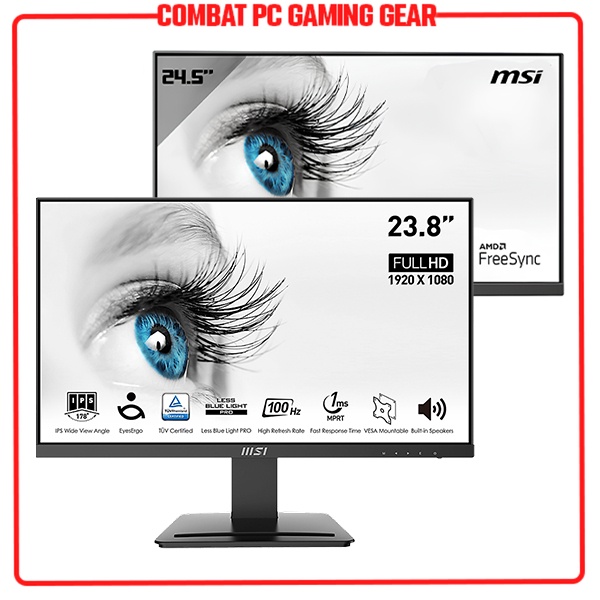 Màn Hình MSI PRO MP243X & PRO MP251 24''/FHD/IPS/100hz/1ms