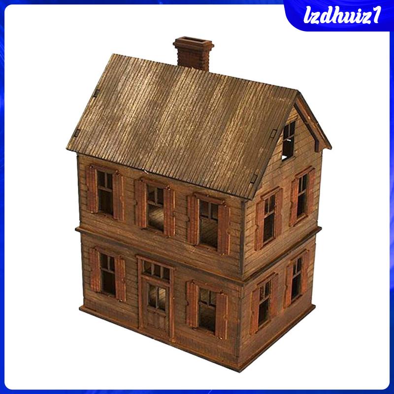 Bộ Mô Hình Cảnh Quan Để Bàn Bằng Gỗ