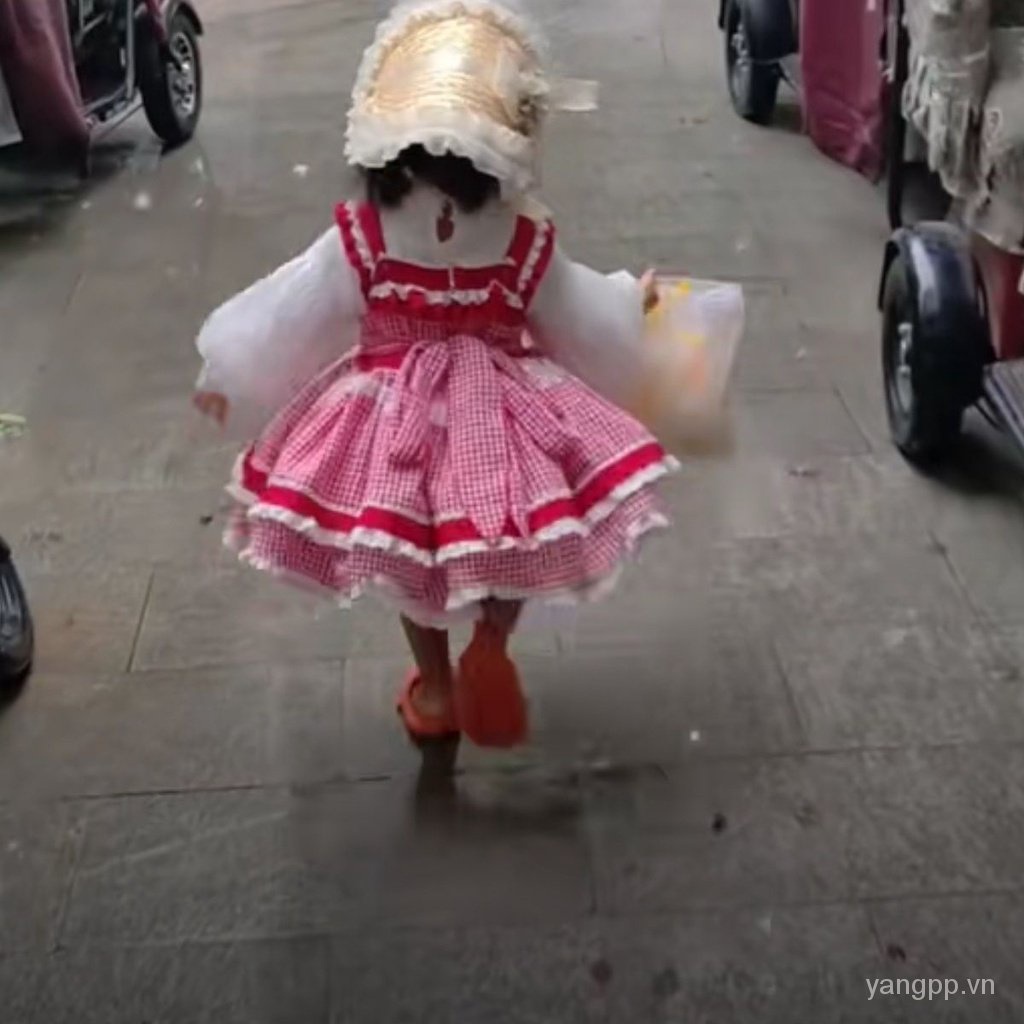 Hàng Mới Về Đầm Công Chúa Phong Cách lolita Thời Trang Mùa Hè Cho Bé Gái