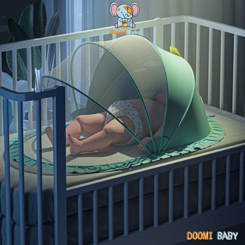 Màn Chụp Gấp Gọn Hình Thú Đáng Yêu Cho Bé Doomi Baby - HT666