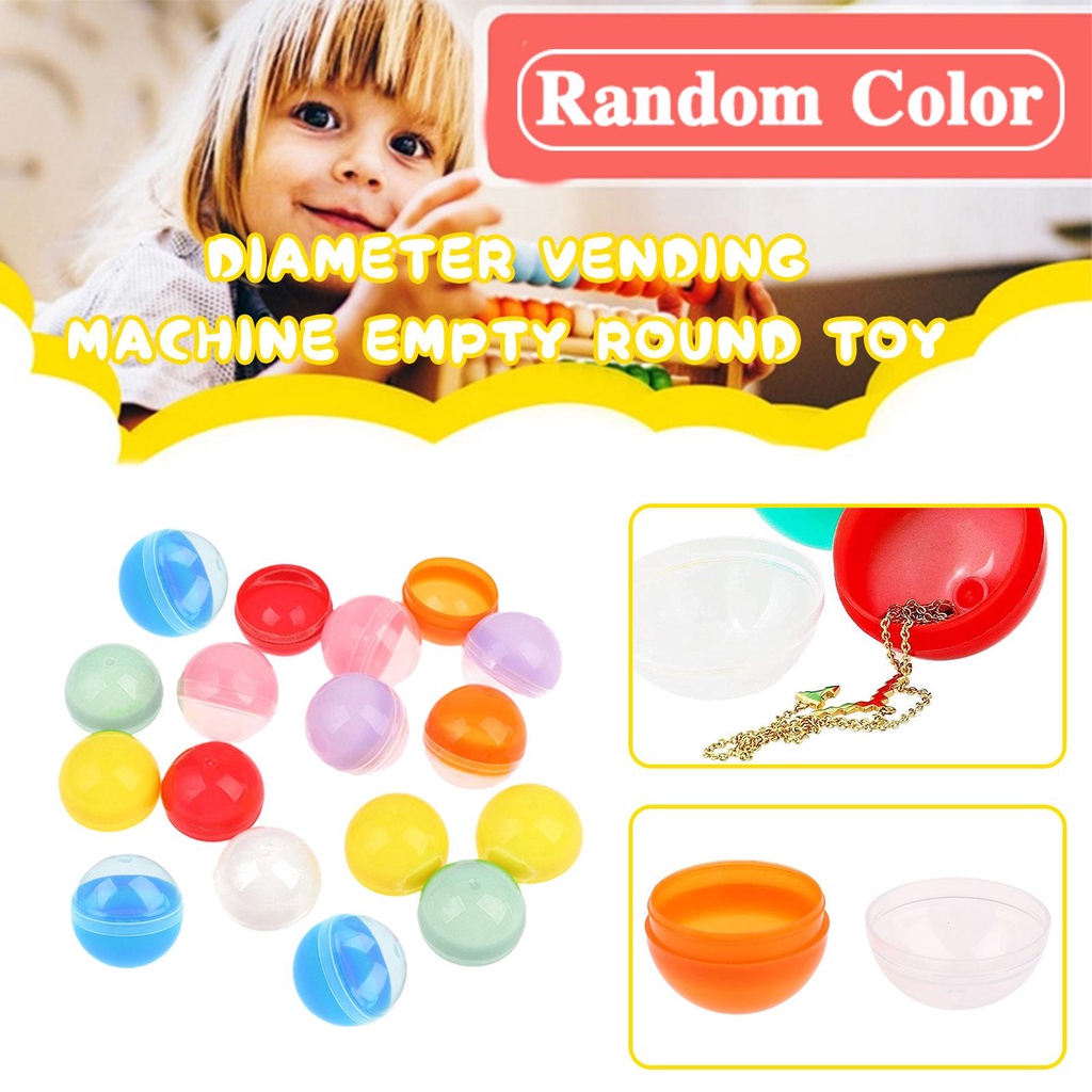 Đồ Chơi Quả Trứng Xoắn Bằng Nhựa Trong Suốt 28mm x2k5