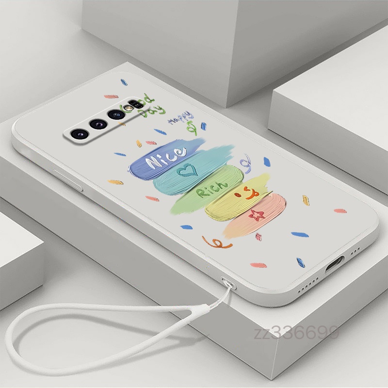 Ôp Điện Thoại Silicon Kèm Dây Đeo Cho samsung s8 samsung s8 plus samsung s9 samsung s9 plus samsung 