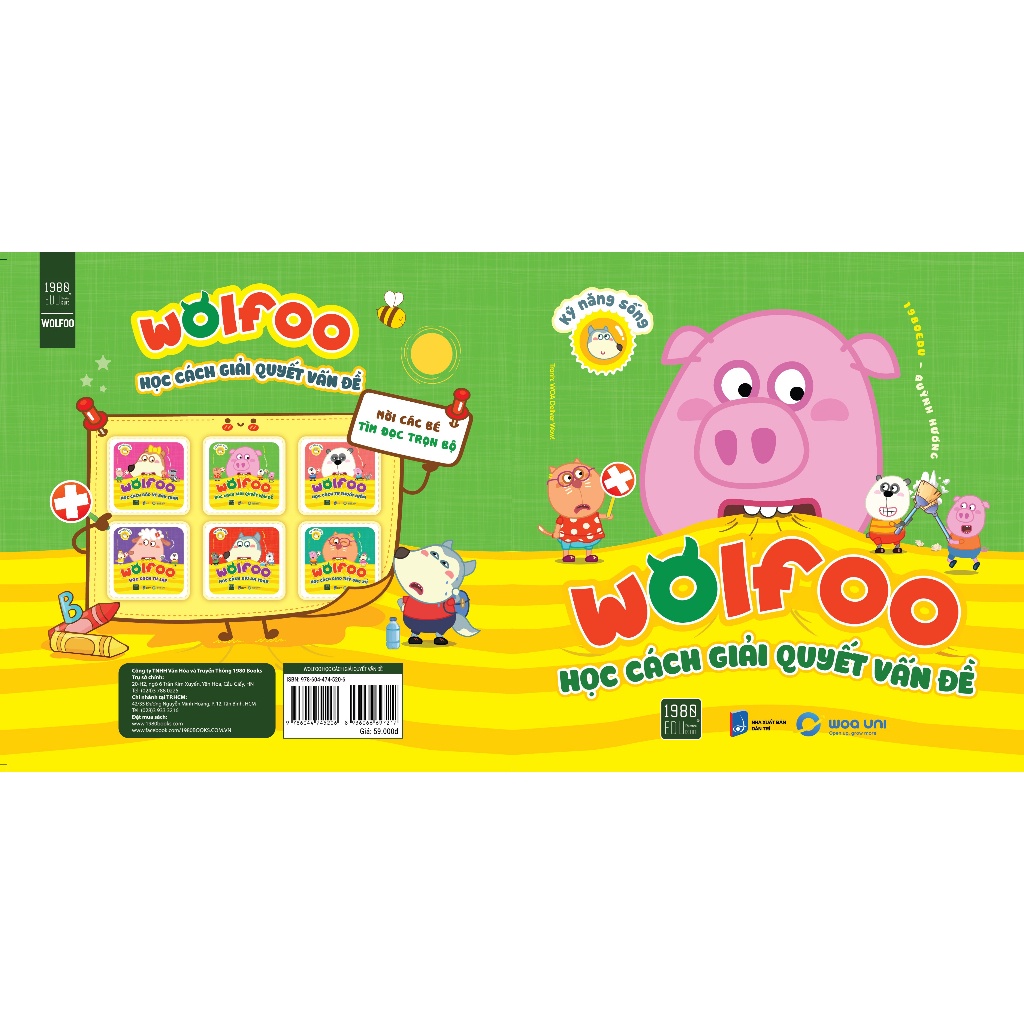Sách - Wolfoo Học Cách Giải Quyết Vấn Đề